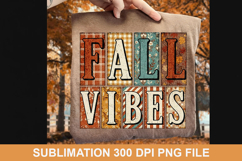 Fall Vibes Sublimation - Halloween PNG Design Product Image 2