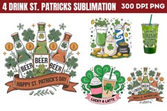 Drink St-Patricks Sublimation PNG Product Image 1