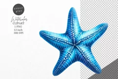 Summer clipart, Starfish clipart, Holiday clipart Product Image 1