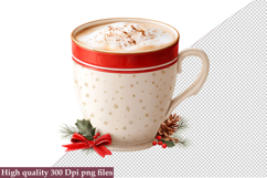 Christmas Coffee Sublimation, Christmas Coffee Clipart Product Image 1