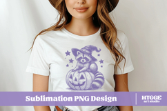 Funny Sarcastic Feral Witch Raccoon Halloween PNG DTF Bundle Product Image 5
