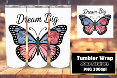 DYNAMIC PNG for 20oz Tumbler , Butterfly Product Image 1