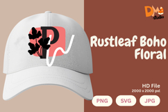 Rustleaf Boho Floral Monogram Product Image 1