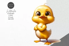 Duck clipart, Birds clipart, Funny clipart Product Image 1