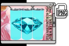Neon Spectacular: Sublimation Art for 20oz Tumblers Product Image 1
