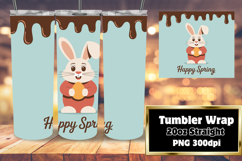 DYNAMIC 20oz Tumbler Template for Gifts , Easter Bunny Product Image 1