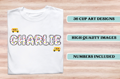 Back to School Alphabet png, letters doodle, school clipart Product Image 3