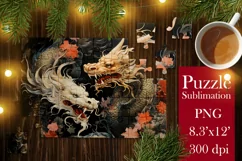 Christmas Puzzles PNG |Kids Puzzles Sublimation 3 Product Image 5