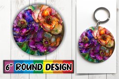 Glittering Gold Blossom Sublimation Discs Product Image 1