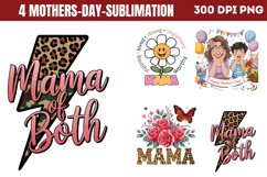 Mothers Day Sublimation PNG Product Image 1