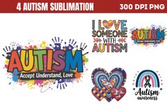 Autism Sublimation PNG Product Image 1