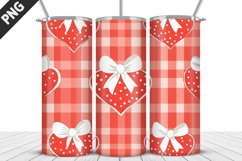 Lovely Hearts Tumbler Design | Valentine&#039;s Day Tumbler Wrap Product Image 2