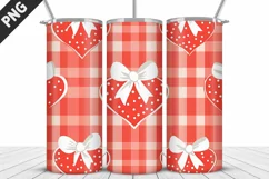Lovely Hearts Tumbler Design | Valentine's Day Tumbler Wrap Product Image 2