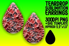 Teardrop Garden Sublimation Product Image 1