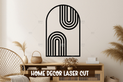 Mid Century Wall Art Laser Cut File for Home Decor Product Image 1
