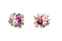Watercolor Boho Flowers Product Image 2