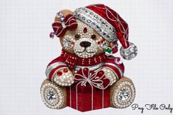 Faux Rhinestones Christmas Sublimation PNG Product Image 1