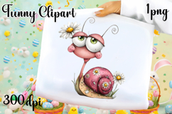 Fancy snail Design sublimation | Funny Clipart Product Image 1