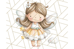 Whimsical Fairy Village Clipart PNG for Kids, Fairytales Png Product Image 2