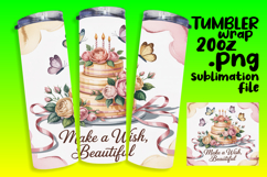 Charming 20oz Tumbler Design , Girl Quote Product Image 1