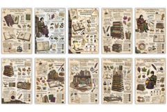 Autumn Reading Junk Journal Product Image 2