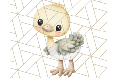 Cute Safari Animal Clipart PNG for Kids, African Wildlife Product Image 2