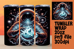 High-Quality 20oz Tumbler Design , Astronaut Product Image 1