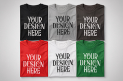 Christmas Family Matching Group T-Shirt Mockups | Holiday Fl Product Image 1