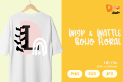 Wisp &amp; Wattle Boho Floral Monogram Product Image 1