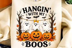 Funny Halloween Shirt, Spooky Season PNG, Ghost Sublimation Product Image 3