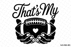 That&#039;s my Boy Svg | Game Day Svg | Sport Svg Product Image 1