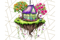 Bright Floating Island PNG Clipart for Fantasy Worlds &amp; Maps Product Image 2