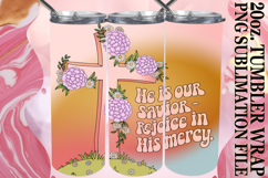Sweet Inspirations 20oz tumbler wrap, Cross Product Image 1
