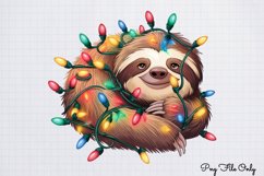 Funny Christmas Animals Clipart PNG Product Image 1