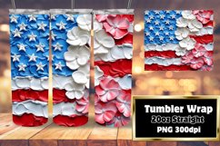 Liberty's Emblem 3D Tumbler Wrap Design Product Image 1