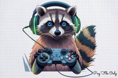 Gamer Animals Clipart PNG Product Image 1