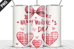 Happy Valentine&#039;s Day Tumbler Design| Valentine Tumbler Wrap Product Image 2