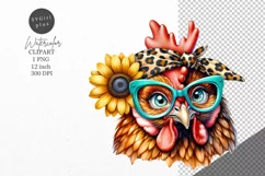 Chicken clipart, Funny clipart, Cute clipart Product Image 1