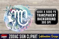 Zodiac Sign Clipart PNG| zodiac clipart #22 Product Image 1