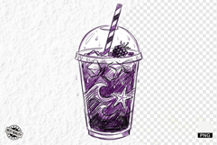 Hand-Drawn Summer Drink Clipart Product Image 1