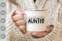 Mother's day SVG /My Favorite People Call Me Auntie Shirt Product Image 3