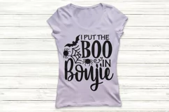 I Put The Boo In Boujie Svg, Halloween Svg, Fall Svg. Product Image 2