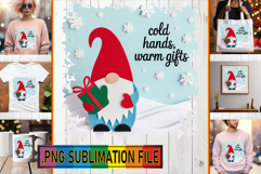 Timeless TSHIRT Gift Ideas PNG, Holiday Gnome Product Image 1