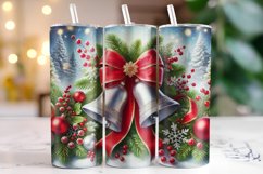 Christmas Bell Tumbler Wrap | Sublimation | Tumblers Product Image 1