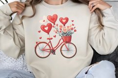 Cute Watercolor Valentines Day Clipart PNG Product Image 1
