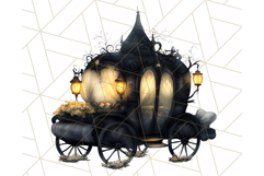 Dark Enchanted Princesses, Gothic Fairy Tale Clipart PNG Product Image 2