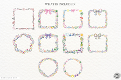 Cute Coastal Frames Clipart Product Image 4