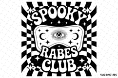 Spooky Rabes Club Svg | Halloween Svg | Svg Cut Files Product Image 1