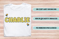 Back to School Alphabet png, letters doodle, school clipart Product Image 3