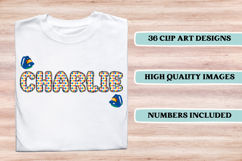 Back to School Alphabet png, letters doodle, school clipart Product Image 3